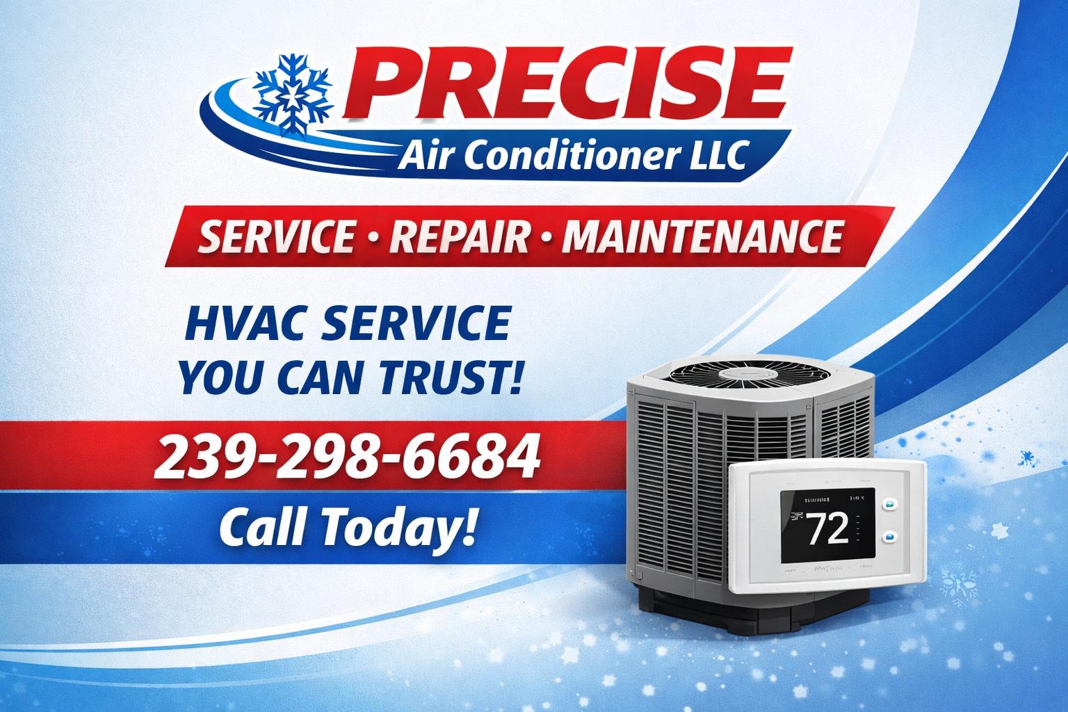 Precise Air Conditioner flyer